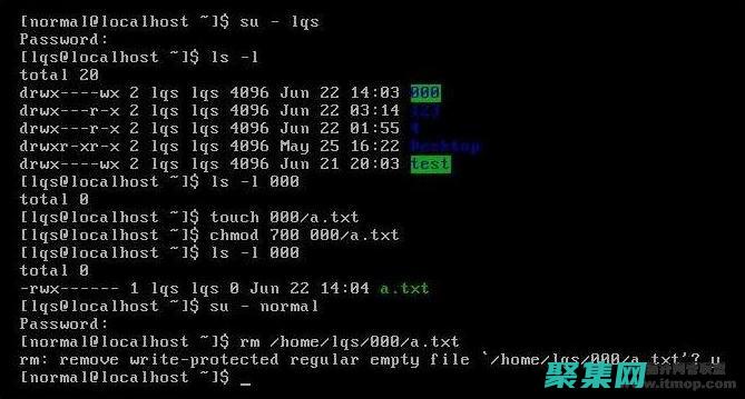 chmod