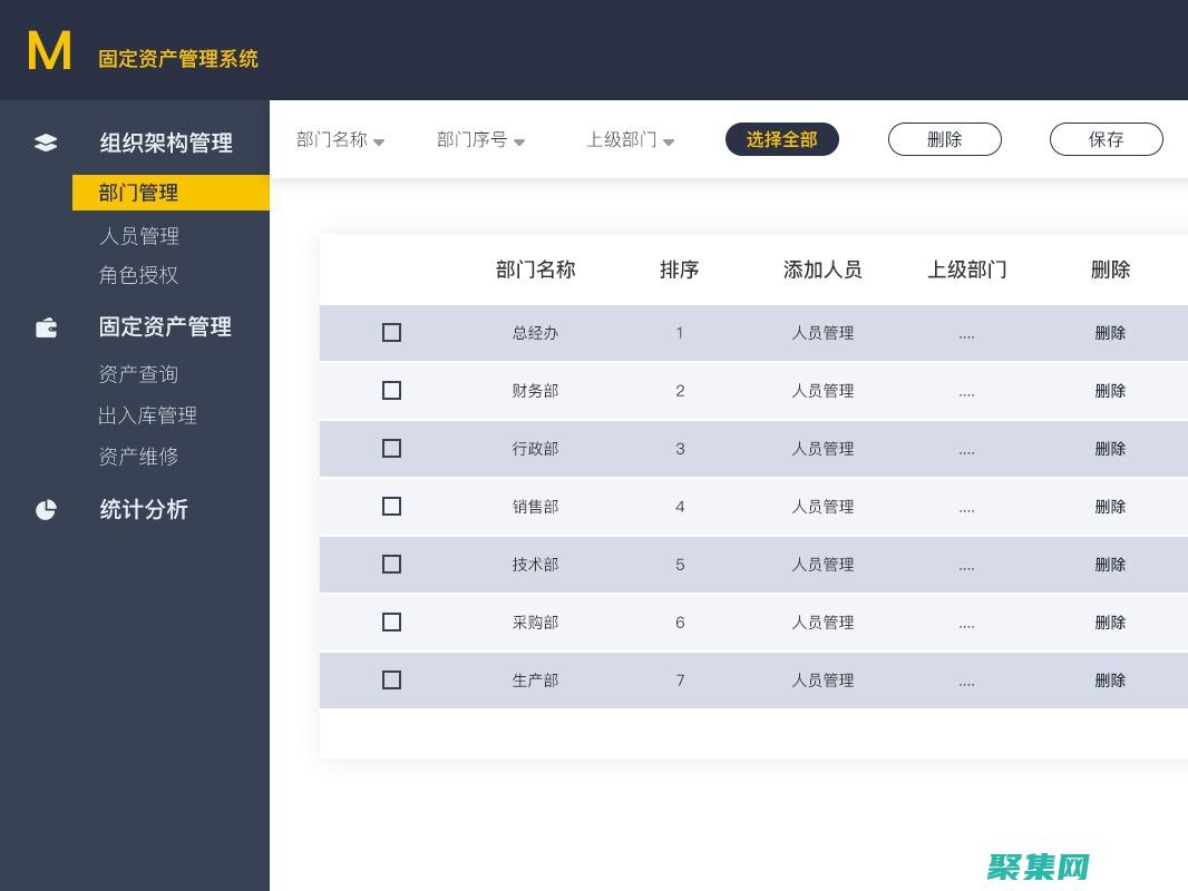 探索管理系統的功能