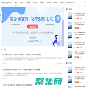 智論產(chǎn)業(yè)研究院-領(lǐng)先的市場研究與行業(yè)信息咨詢機構(gòu)